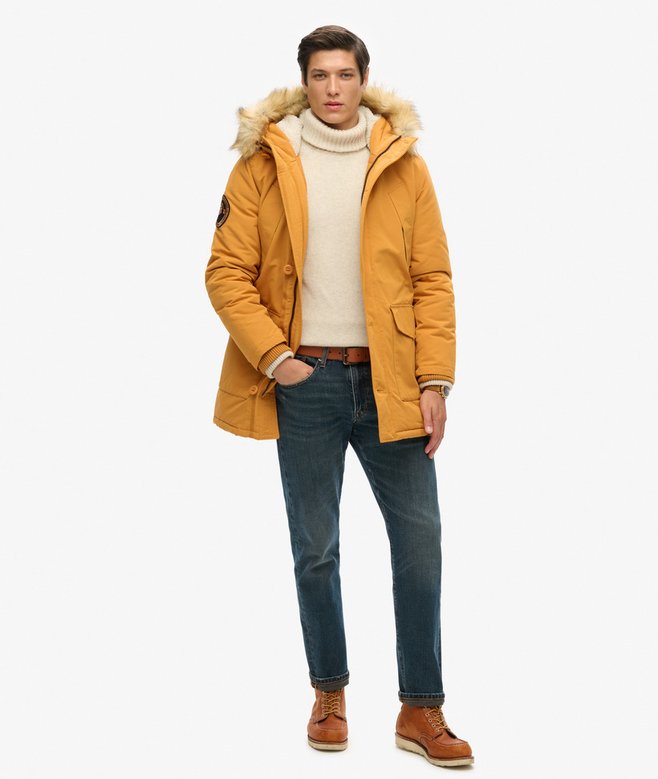 Everest Faux Fur Hooded Parka Coat