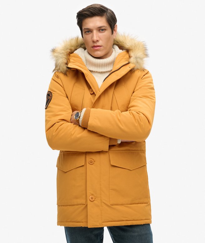 Everest Faux Fur Hooded Parka Coat
