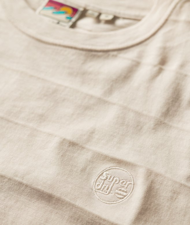 Organic Cotton Vintage Texture T-Shirt