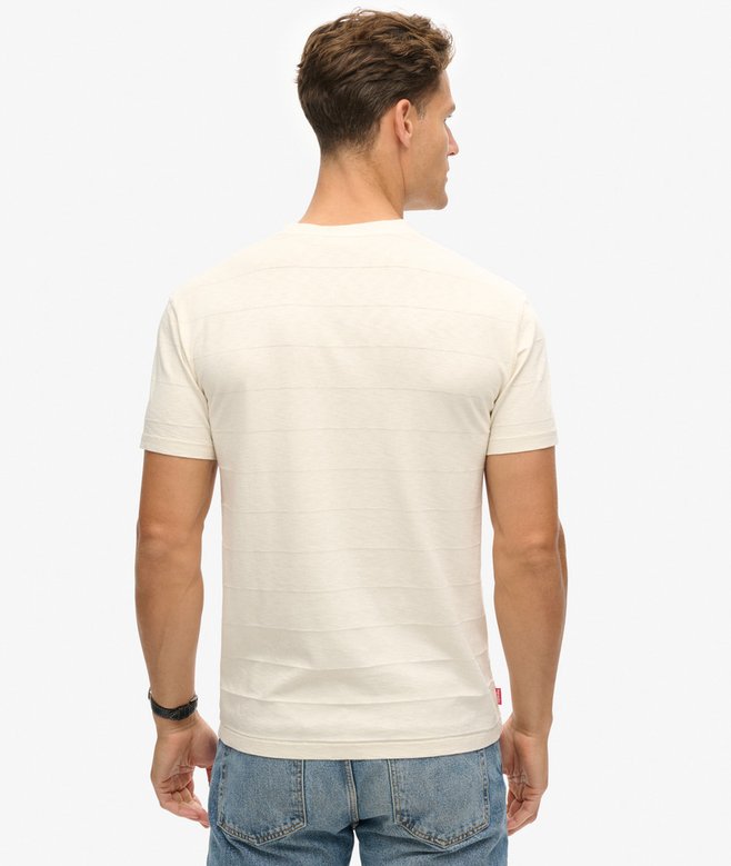 Organic Cotton Vintage Texture T-Shirt