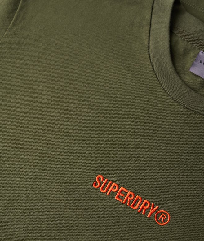 Micro Logo Graphic Loose T-Shirt