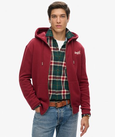 Essential Logo Zip Hoodie Image 1