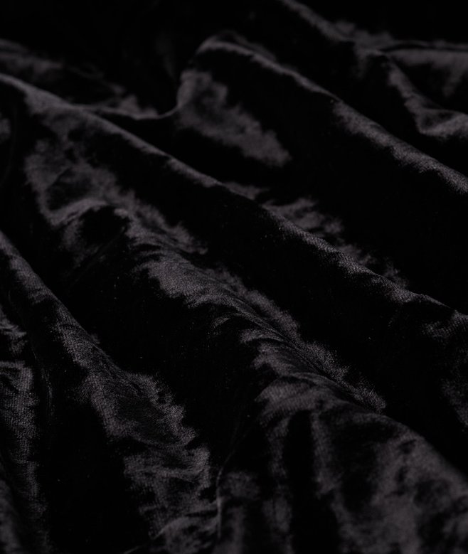 Lace Sleeve Velvet Midi Dress
