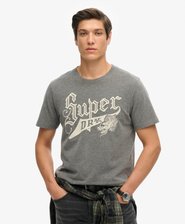 Vintage Script Style College T-Shirt