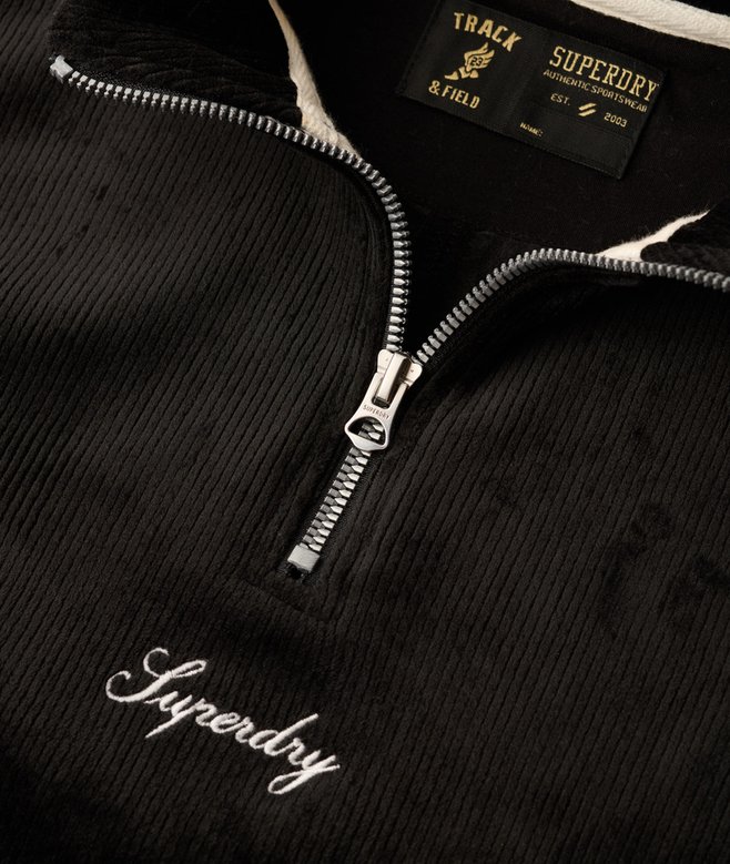 Country Club Velour Half-Zip