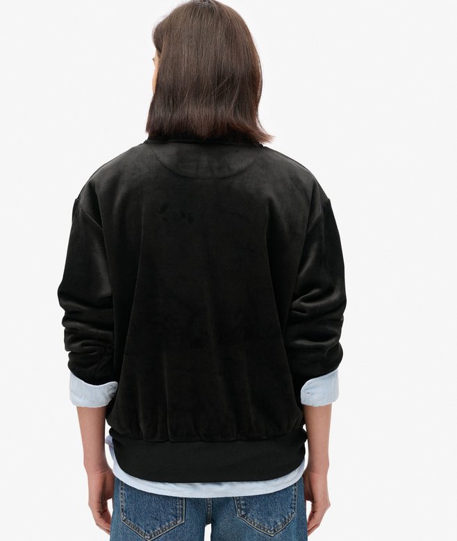 Country Club Velour Half-Zip
