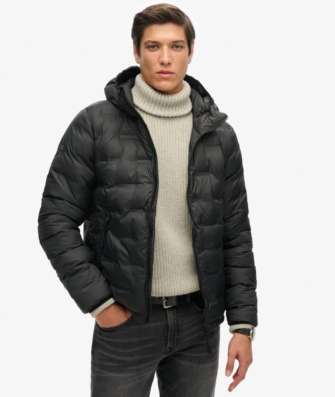 Short Quilted Puffer Jacket