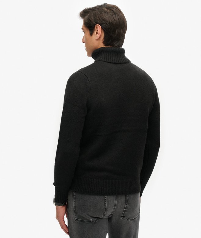 Brushed Roll Neck Jumper