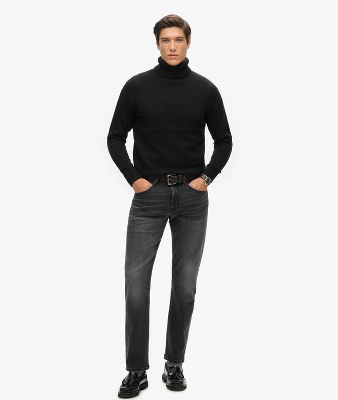 Brushed Roll Neck Jumper
