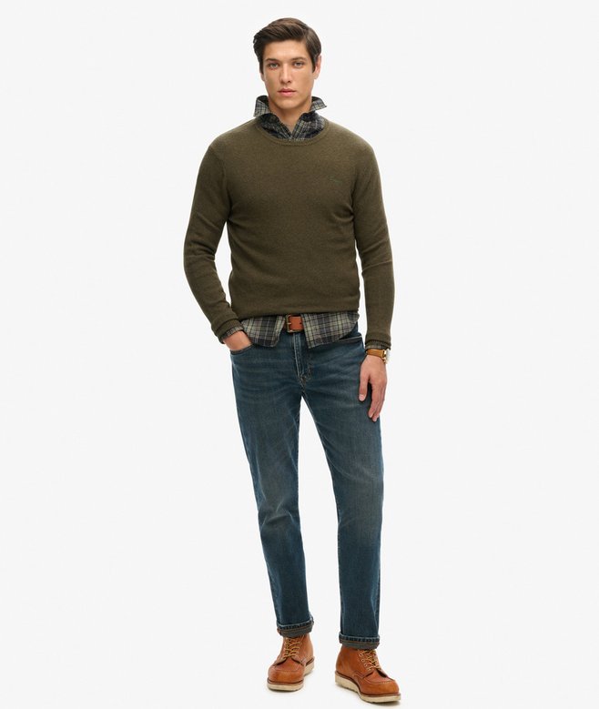 Essential Slim Fit Crew Jumper