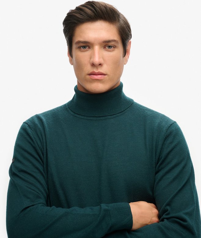 Merino Roll Neck Jumper