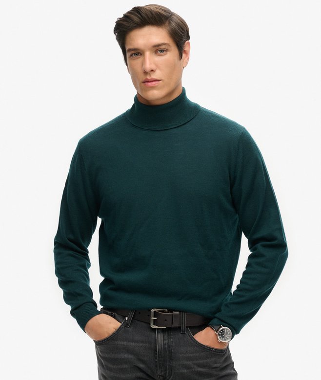 Merino Roll Neck Jumper