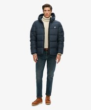 Sports Puffer Hooded Jacket