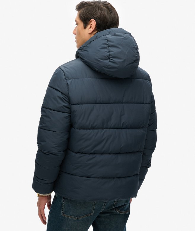 Sports Puffer Hooded Jacket