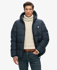 Sports Puffer Hooded Jacket
