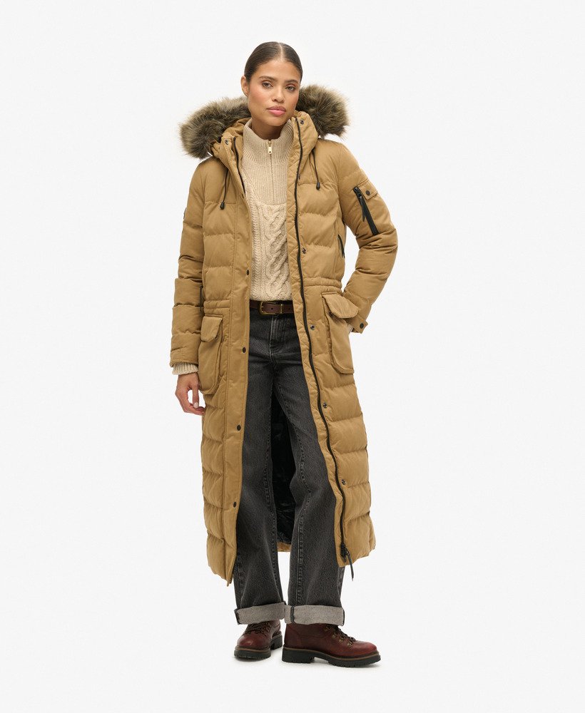 Longline parka coat womens online