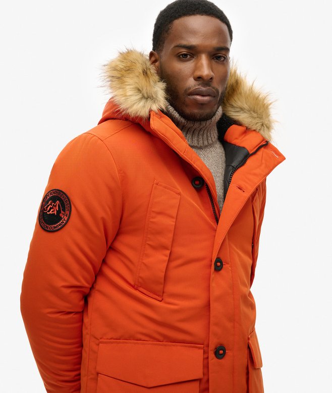 Hooded Everest Faux Fur Parka