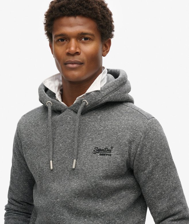 Vintage Logo Embroidered Hoodie