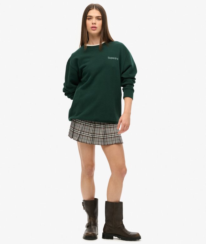 Oversized Core Logo City Loose Crew Sweatshirt More Colours Available Price £27.49 Price reduced from £54.99 to You Save 50%