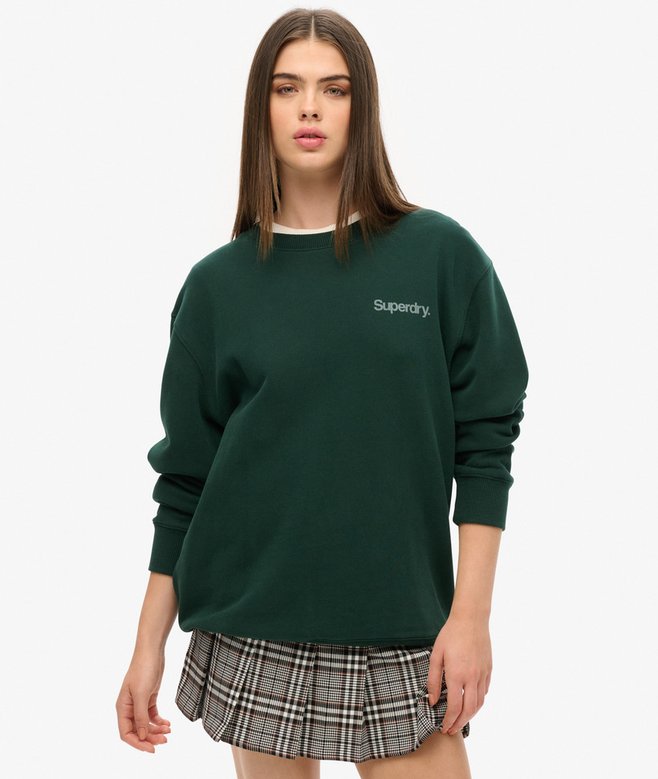 Oversized Core Logo City Loose Crew Sweatshirt More Colours Available Price £27.49 Price reduced from £54.99 to You Save 50%