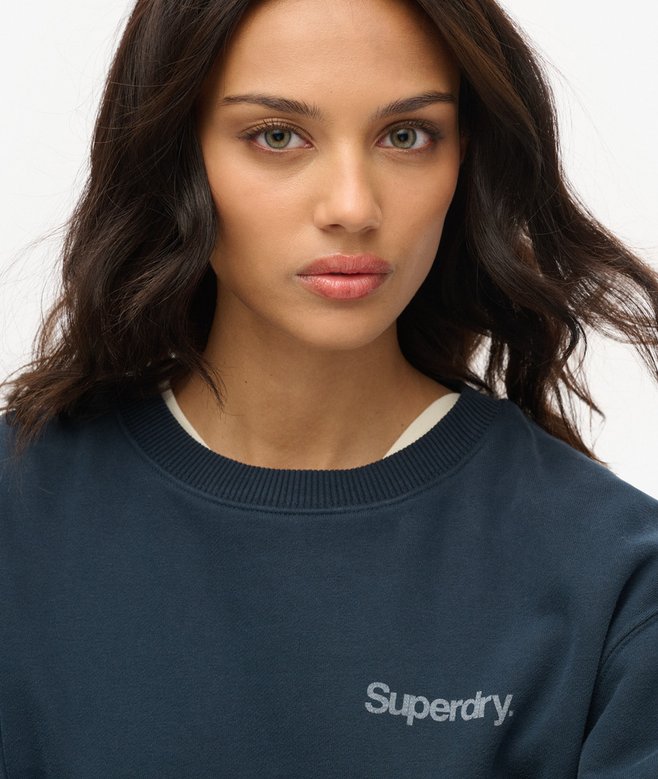Oversized Core Logo City Loose Crew Sweatshirt More Colours Available Price £27.49 Price reduced from £54.99 to You Save 50%