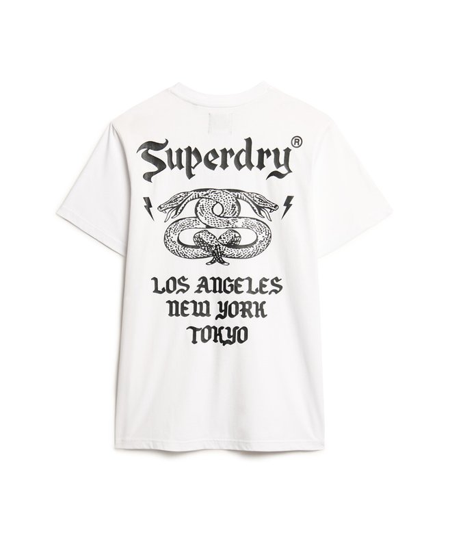 Oversized Retro Rock Graphic T-Shirt
