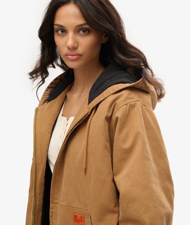 Oversized Surplus Hooded Bomber Jacket More Colours Available Price £44.99 Price reduced from £89.99 to You Save 50%