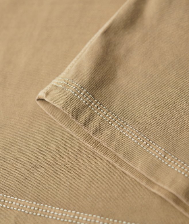 Contrast Stitch Pocket T-Shirt