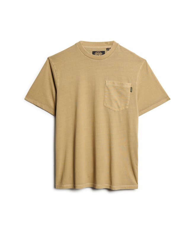 Contrast Stitch Pocket T-Shirt