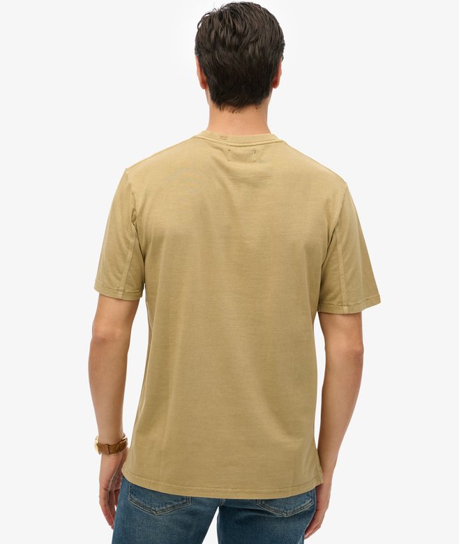 Contrast Stitch Pocket T-Shirt