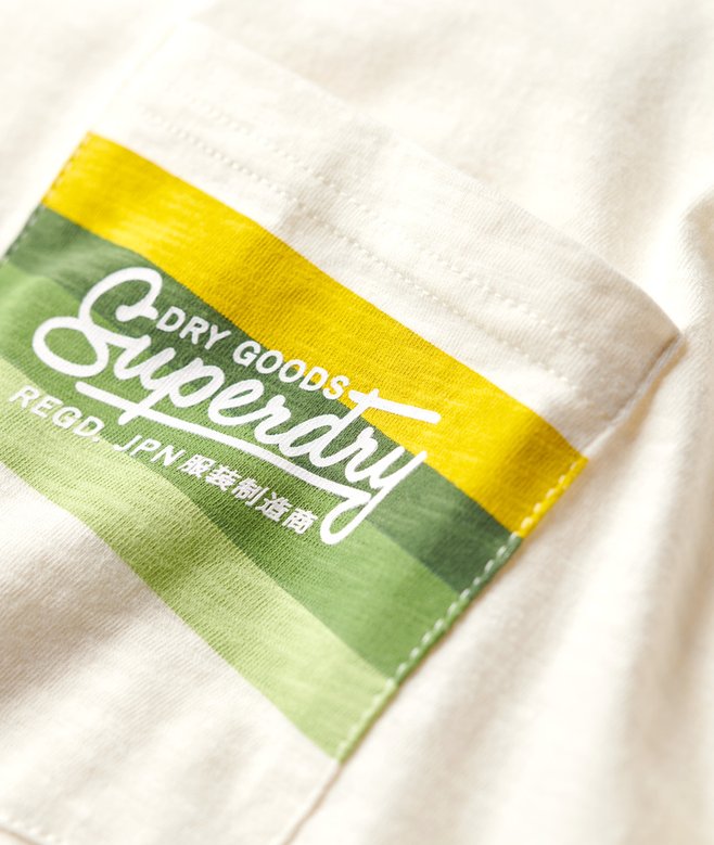 Cali Striped Logo T-Shirt