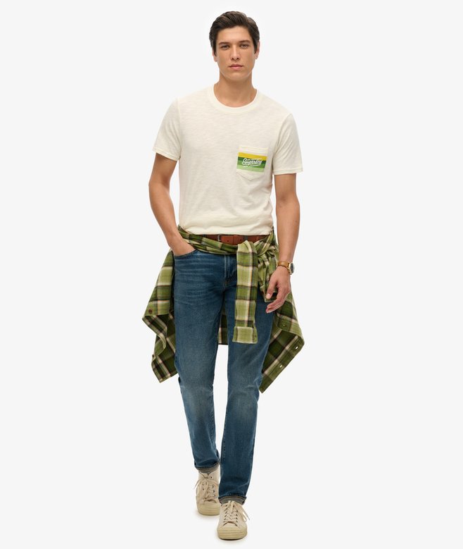 Cali Striped Logo T-Shirt