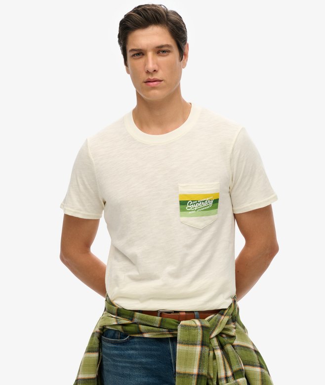 Cali Striped Logo T-Shirt