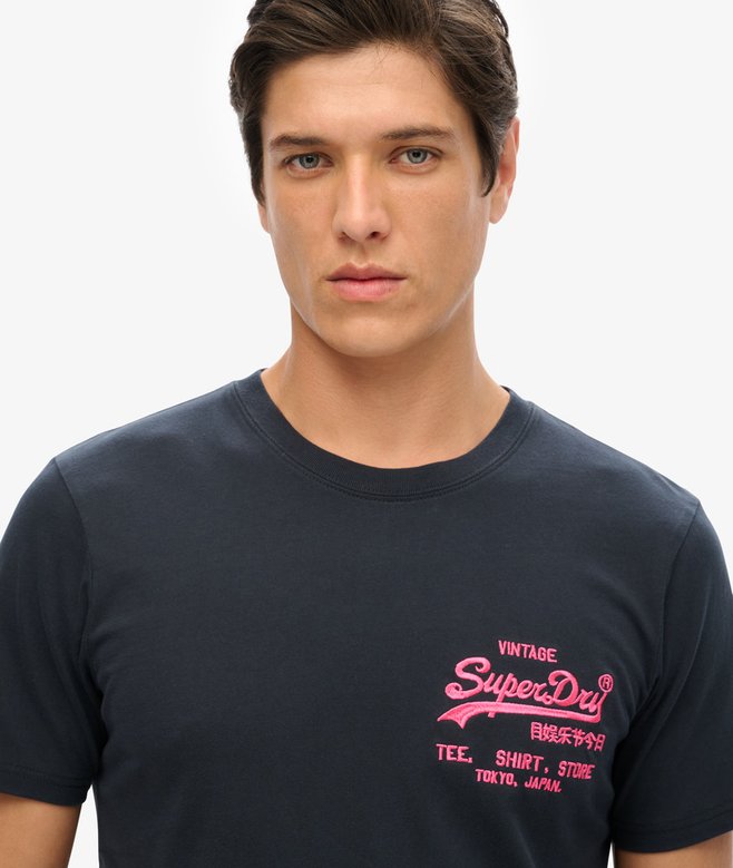 Neon Vintage Logo T-Shirt