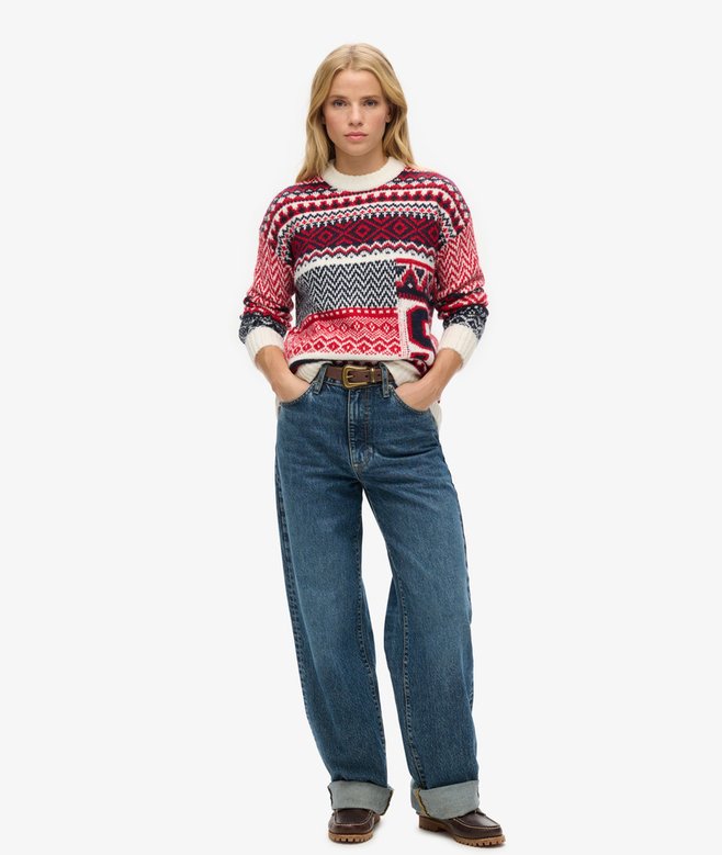 Mix Pattern Knit Jumper (16) 4.6 out of 5 stars, 16 reviews Price £32.49 Price reduced from £64.99 to You Save 50%