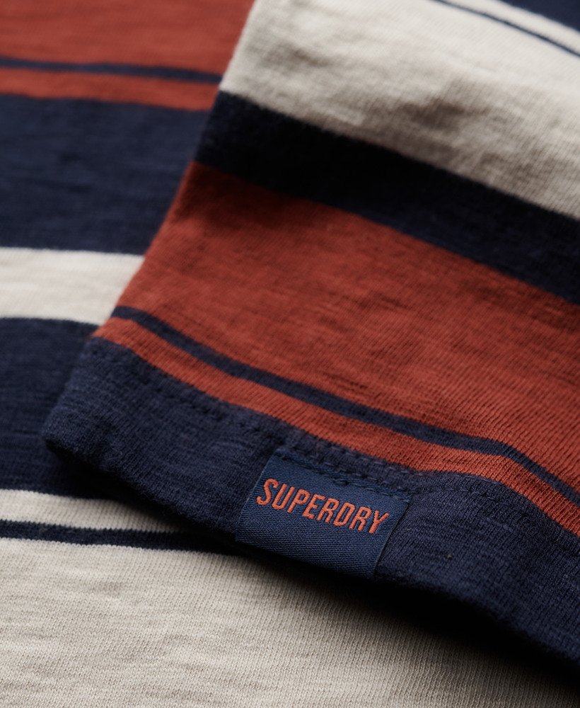【DISCERNMENT】Stripe Relaxed T-shirt FRAME Men's Relaxed Stripe T-Shirt | Neiman Marcus