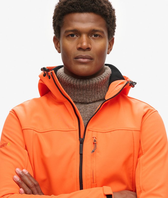 Hooded Soft Shell Trekker Jacket