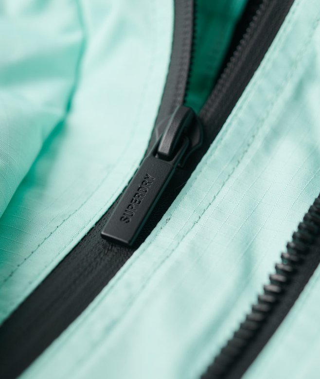 Hooded Embroidered SD Windbreaker Jacket