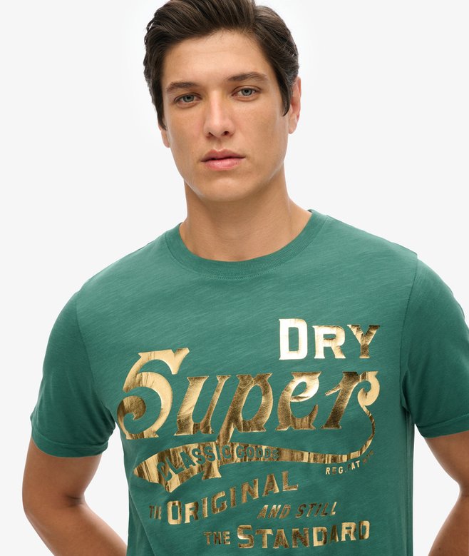Metallic Workwear Graphic T-Shirt