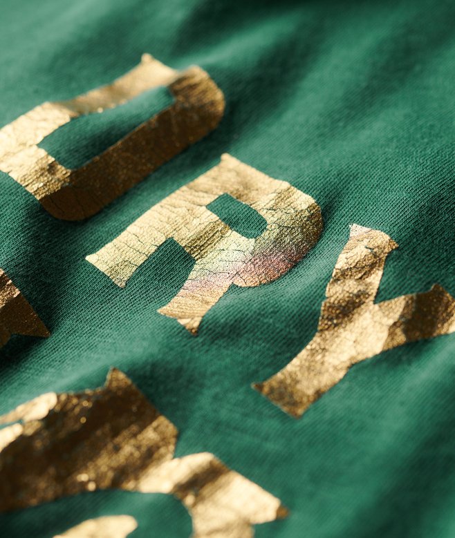 Metallic Workwear Graphic T-Shirt