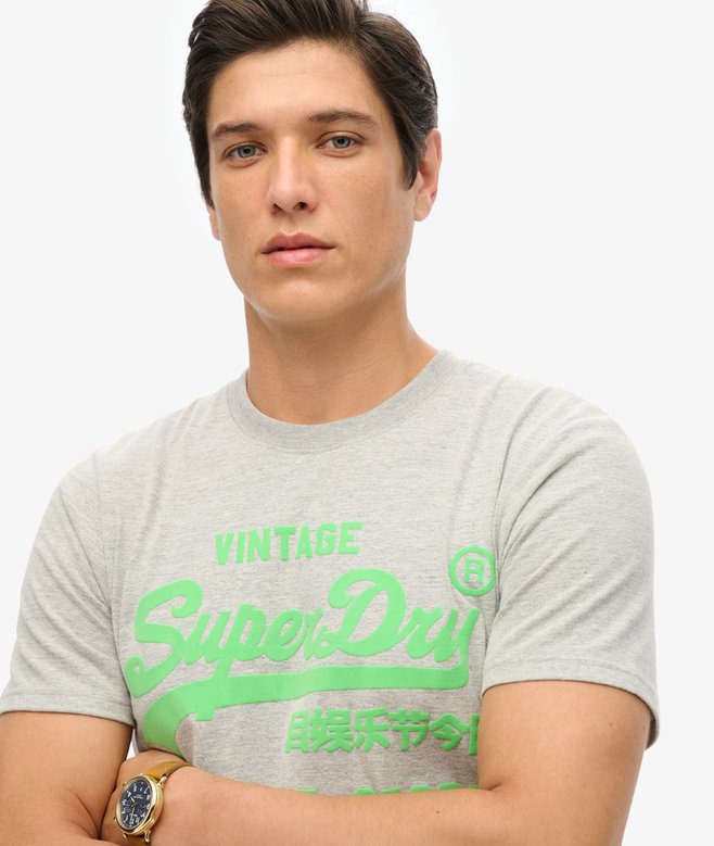Neon Vintage Logo T-Shirt