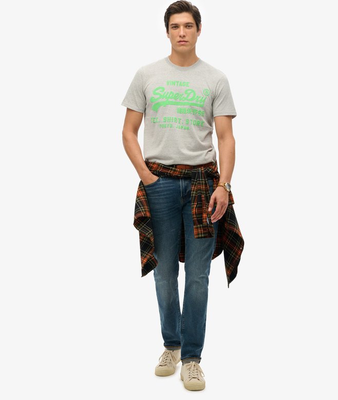 Neon Vintage Logo T-Shirt