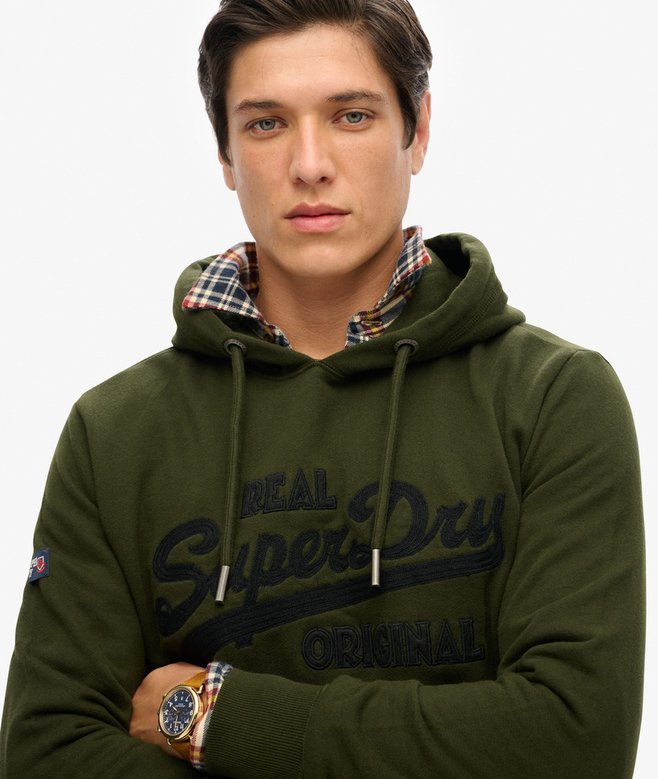 Embroidered Long Sleeved Hoodie