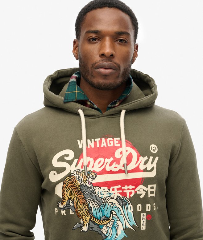 Tokyo Vintage Logo Hoodie