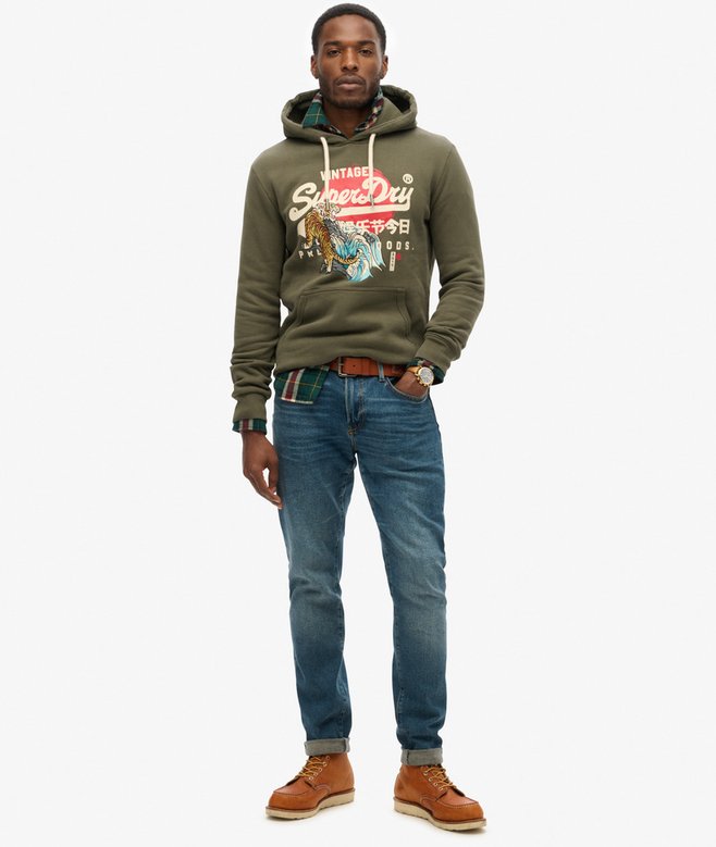 Tokyo Vintage Logo Hoodie