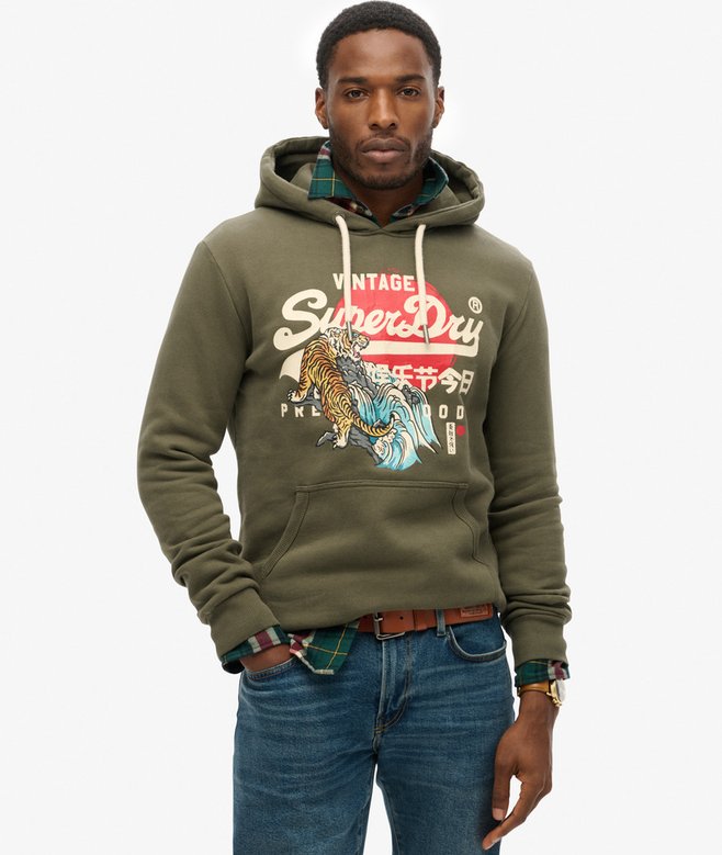 Tokyo Vintage Logo Hoodie