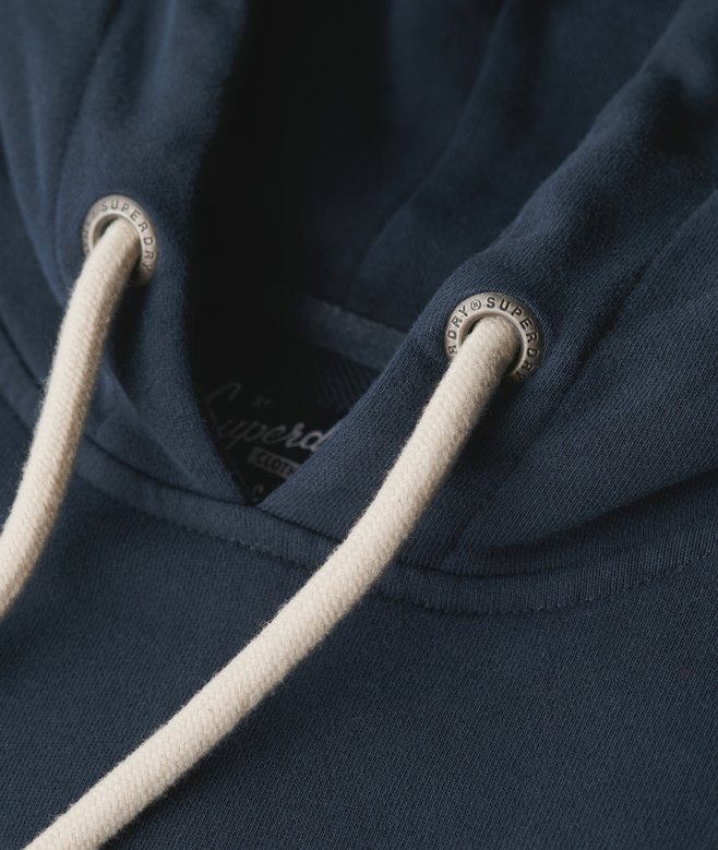 Workwear Flock Chest Graphic Hoodie