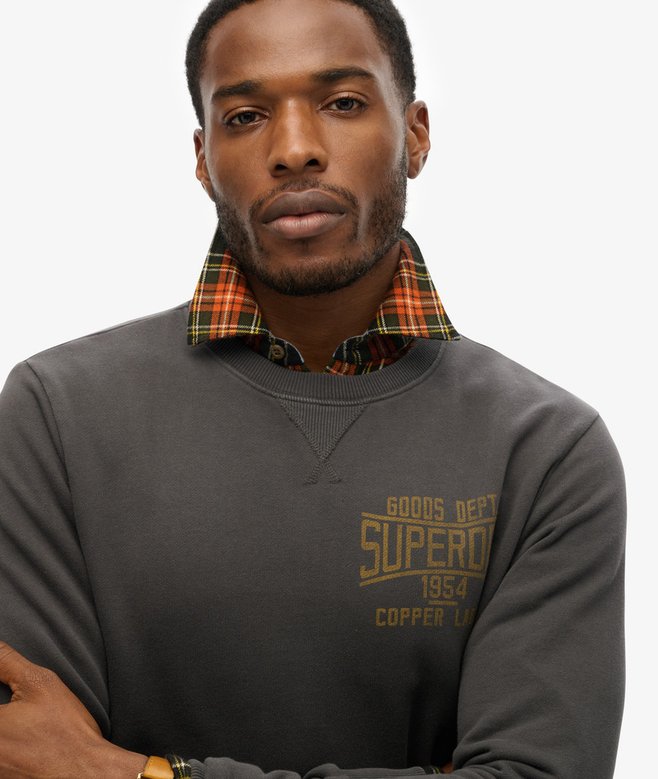 Copper Label Workwear Chest Crew Sweatshirt