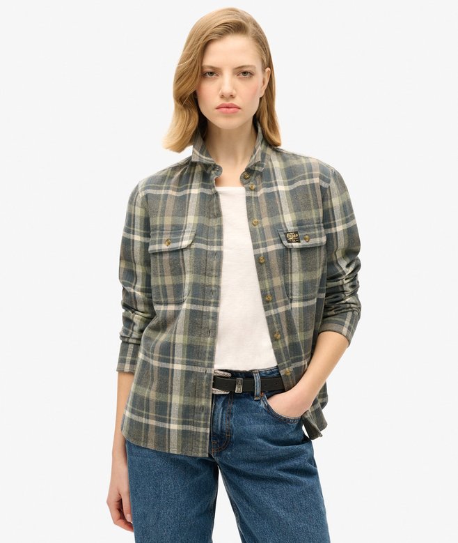 Lumberjack Check Flannel Shirt