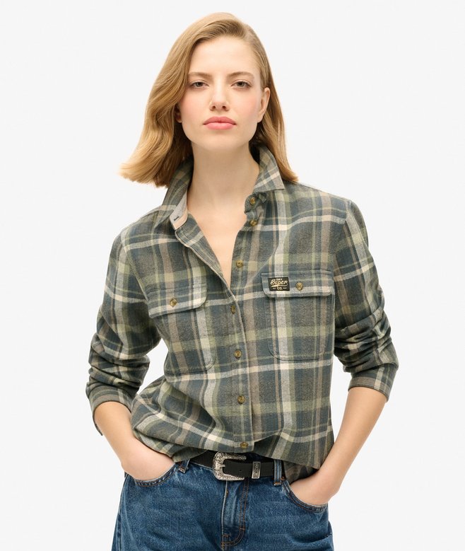Lumberjack Check Flannel Shirt